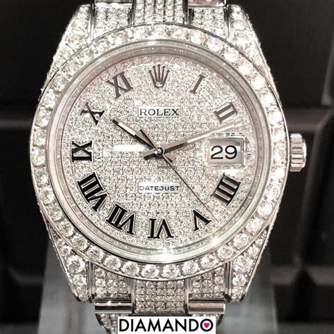 rolex met diamanten prijs|Rolex horloge.